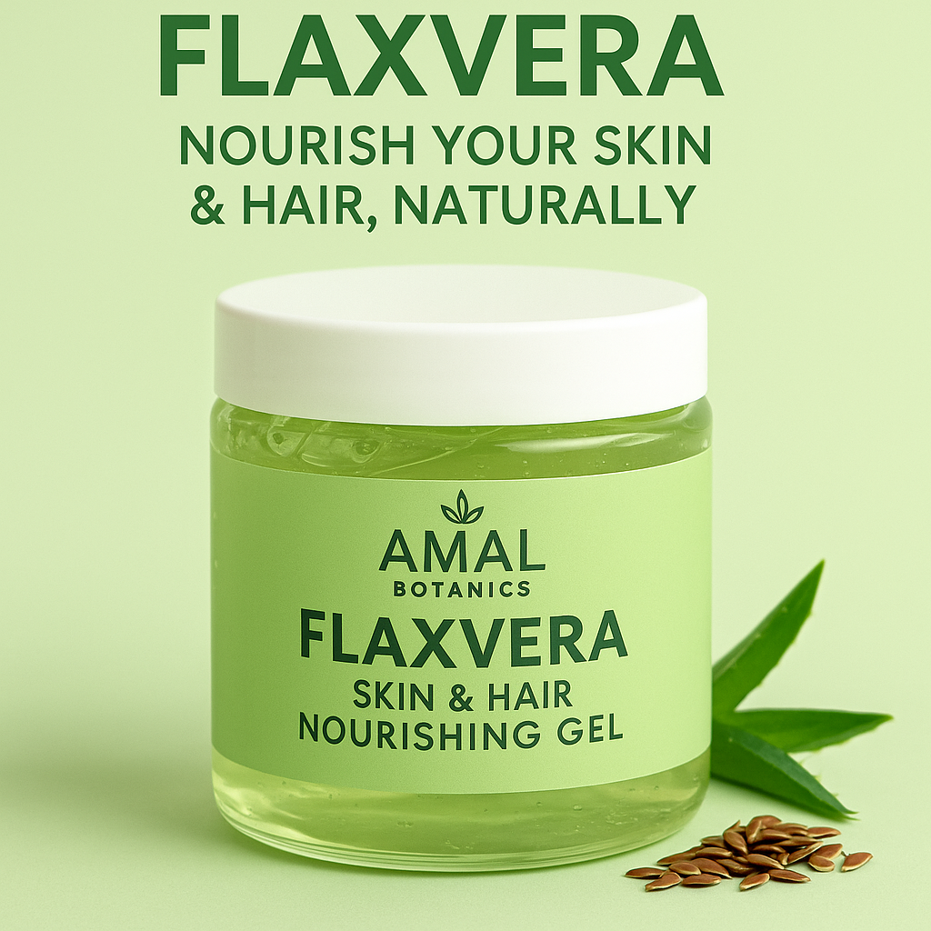 🌿 AMAL Botanics FlaxVera: The Ultimate Skin & Hair Nourishing Gel