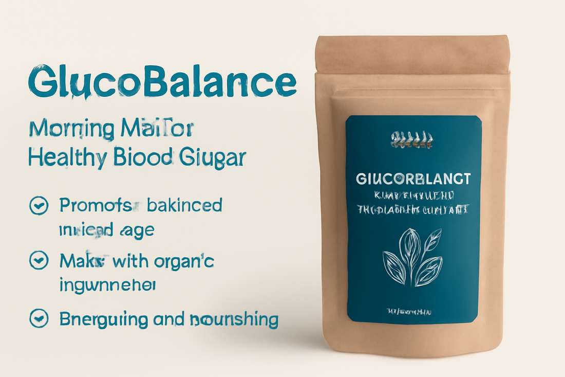 🌿 GlucoBalance – Morning Mix for Healthy Blood Sugar