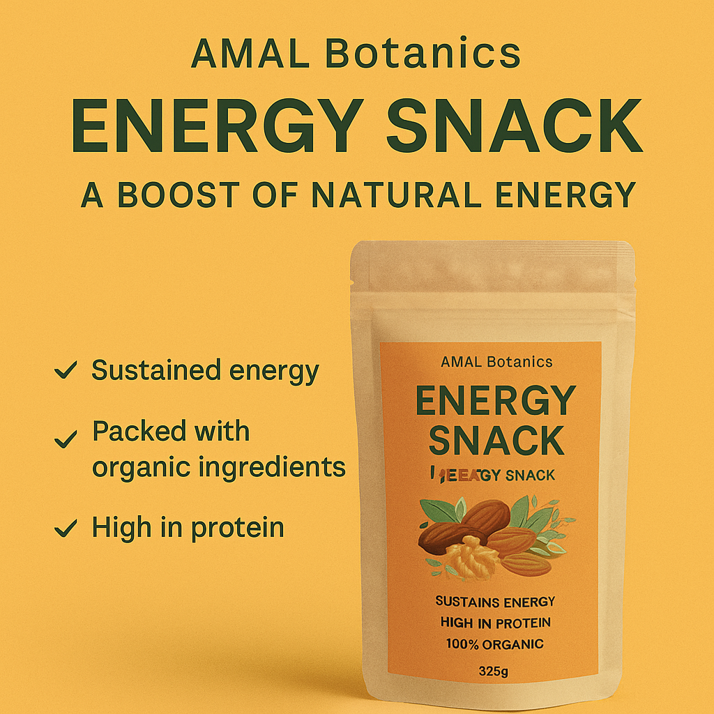 AMAL Botanics Energy Snack: A Boost of Natural Energy