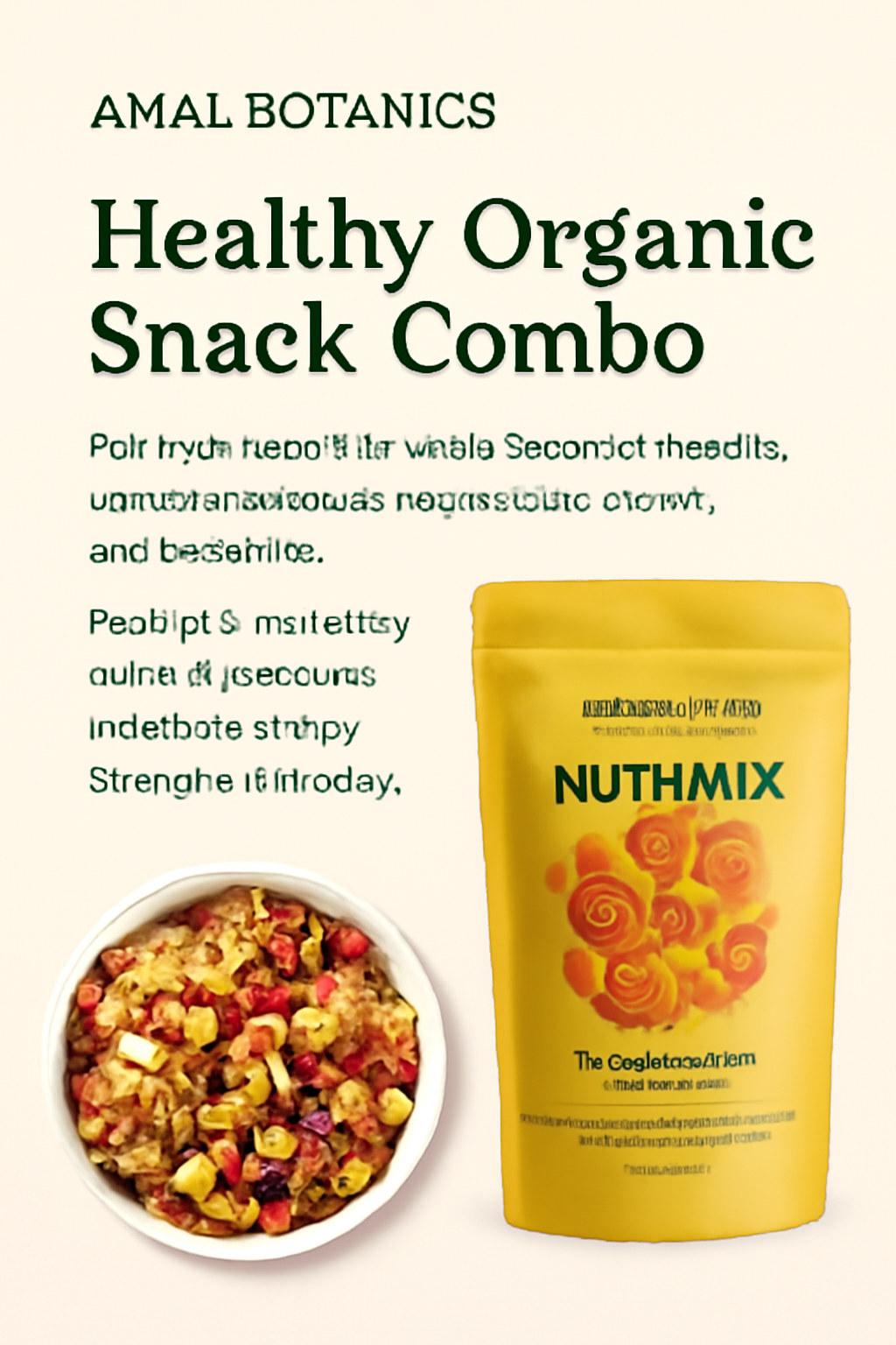 AMAL Botanics NutriMix: A Healthy Organic Snack Combo