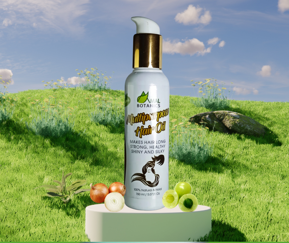 AMAL Botanics Multipurpose Organic Hair Oil 150ml