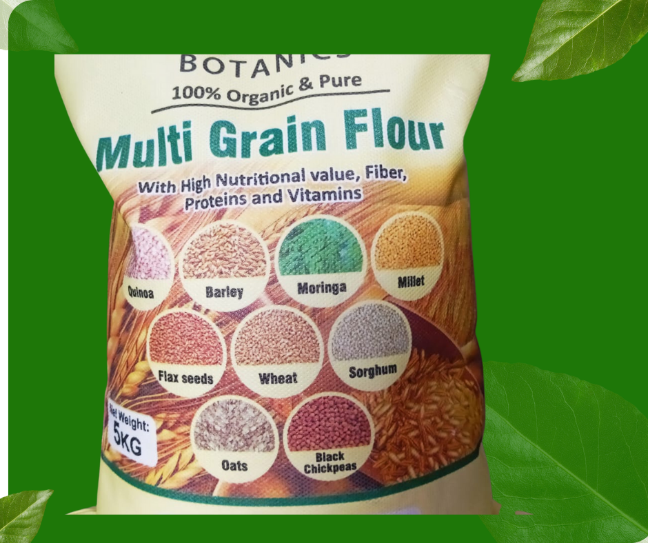 Multi Grain Flour | Organic Nutrient-Rich Blend – AMAL Botanics
