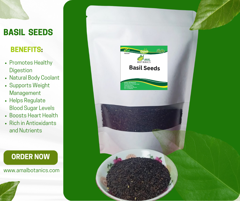 Basil Seeds (Sabja): Cool, Clean, and Powerful Nutrition in Every Spoon