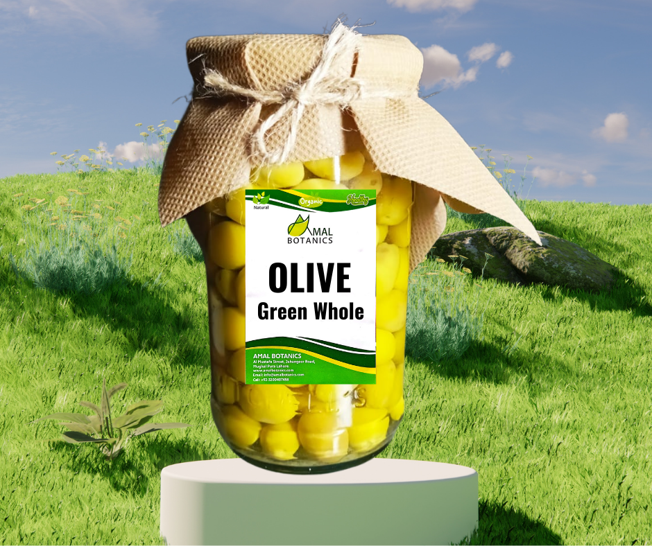 AMAL Botanics’ Whole Green Olives