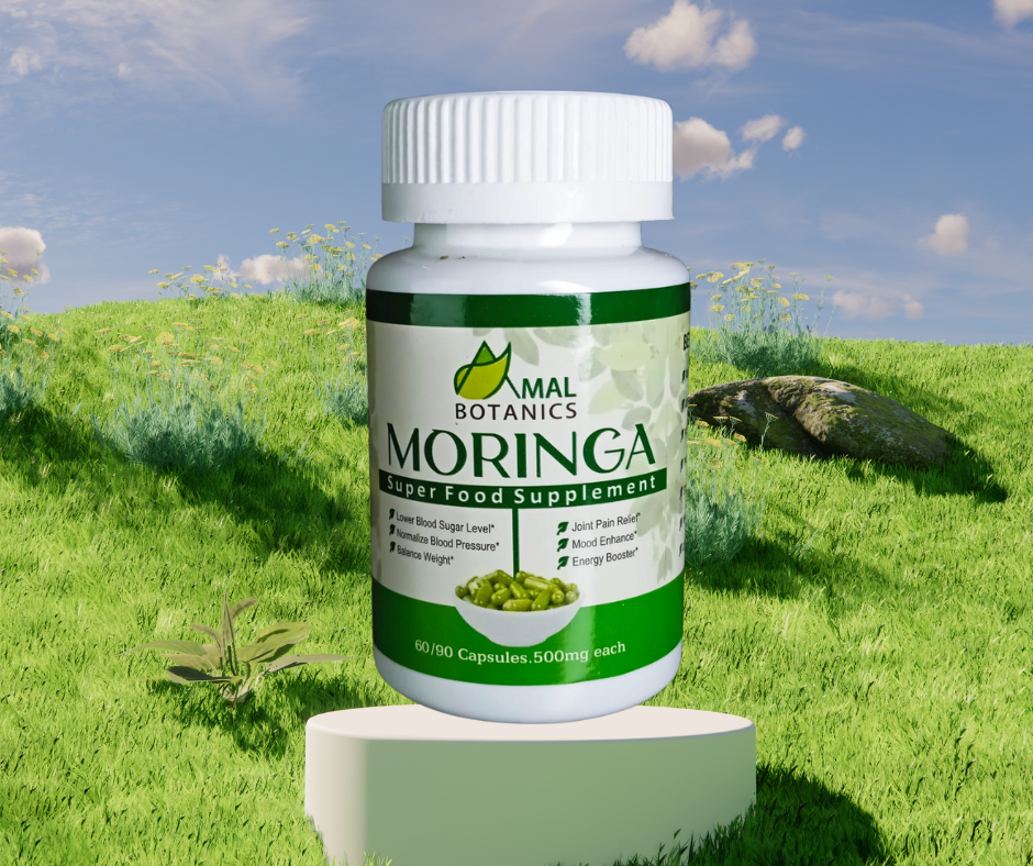 AMAL Botanics Moringa Capsules – Organic Nutrient Boost in Pakistan