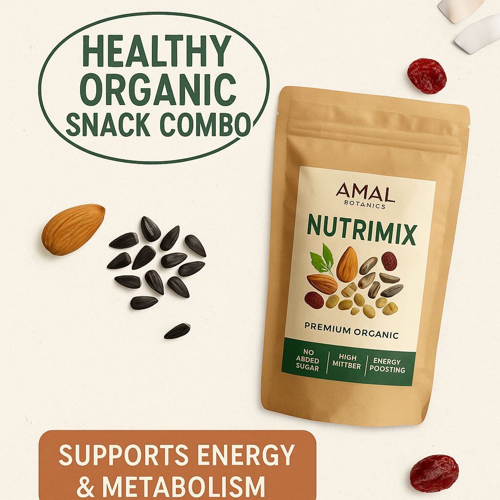 AMAL Botanics NutriMix: A Healthy Organic Snack Combo