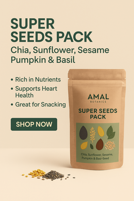 AMAL Botanics Super Seeds Pack: Power Up Your Nutrition