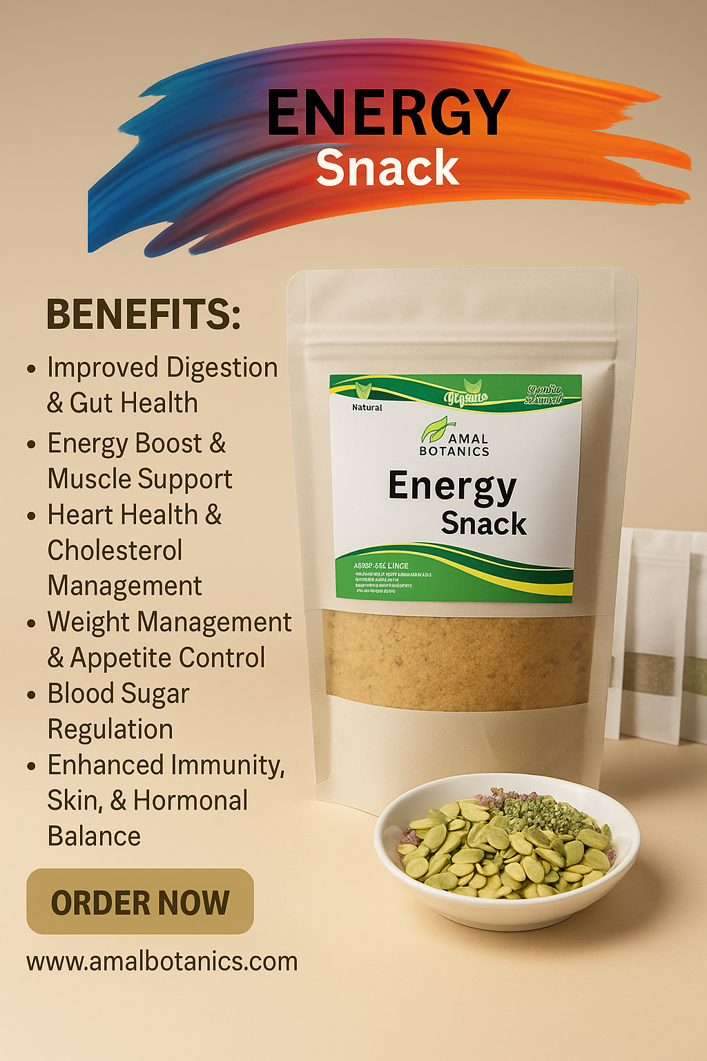 AMAL Botanics Energy Snack