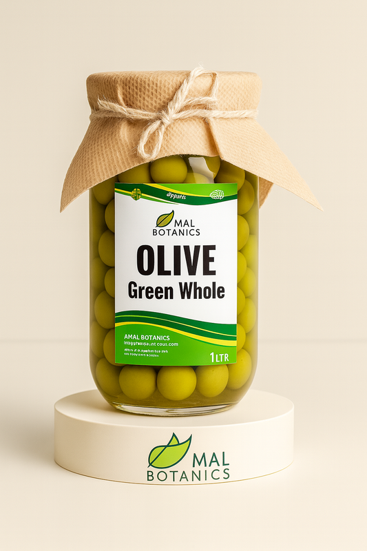 AMAL Botanics’ Whole Green Olives