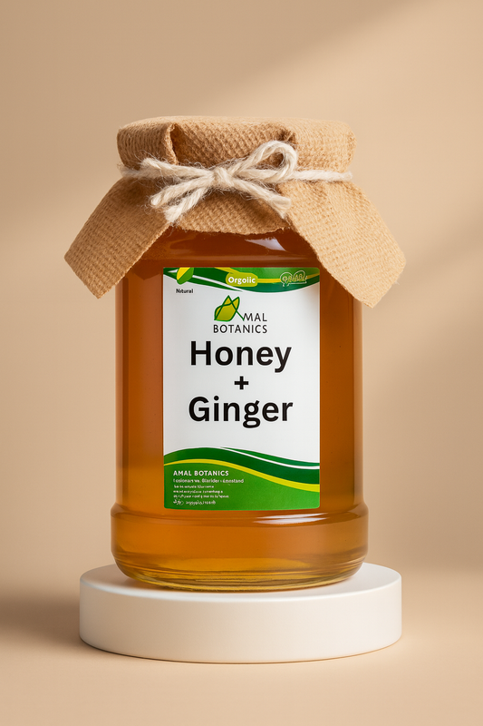 AMAL Botanics’ Organic Honey Infused with Ginger
