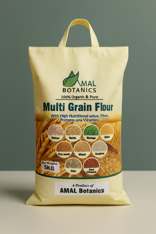 Multi Grain Flour | Organic Nutrient-Rich Blend – AMAL Botanics