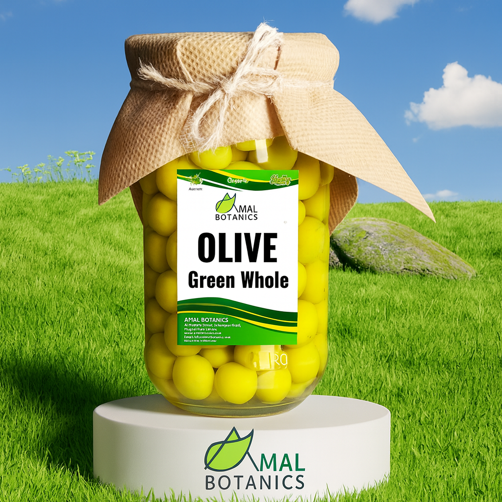 AMAL Botanics’ Whole Green Olives